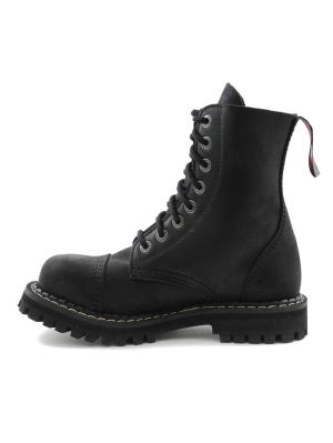 8 håls vintage svart