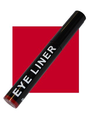 Flytande eyeliner- Röd