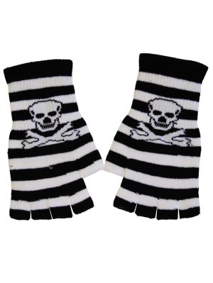 Stripes 'n Skulls -vit