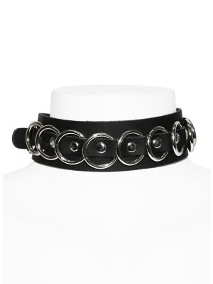 Ringar- läder choker