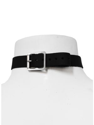 Ring- läder choker II