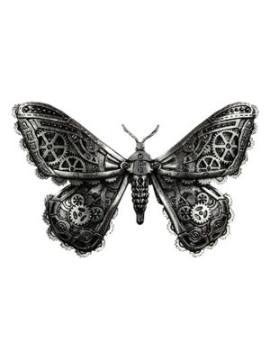MECHANICAL MOTH hårklämma