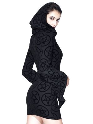 Vampirella hood klänning