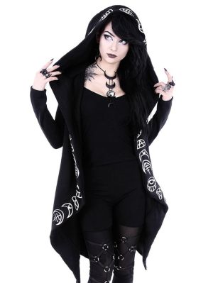 All Seeing moon huvtröja