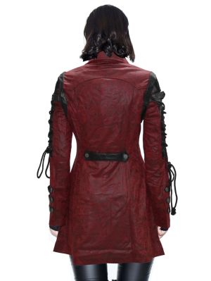 Elisabeta blodröd jacka