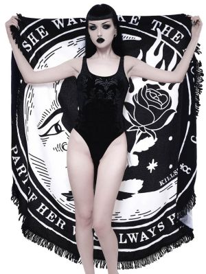 La Luna rund handduk