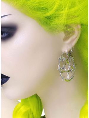 Life's A Witch små silverörhängen