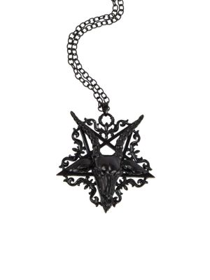 Ave Satana svarthalsband