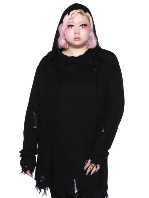 Chakra stickad tunika