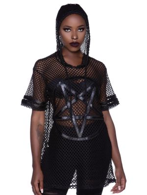 Hell Hound Fishnet Topp