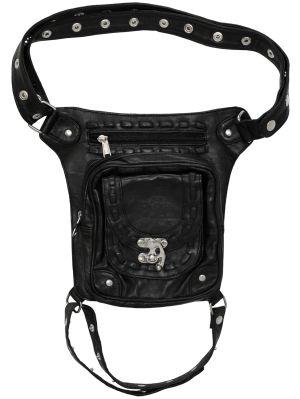 Läder Höft Axelväska