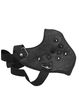 Svart halvmask spike