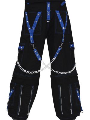 Schizo Byxor Blå