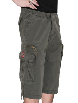 Molecule gröna cargo shorts