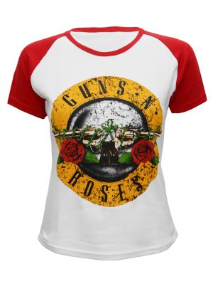 Guns n Roses Vit/röd