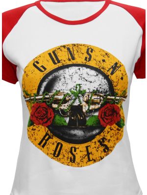 Guns n Roses Vit/röd