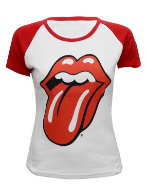 rolling stones Vit/röd