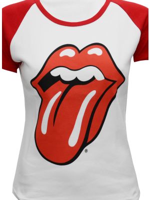 rolling stones Vit/röd