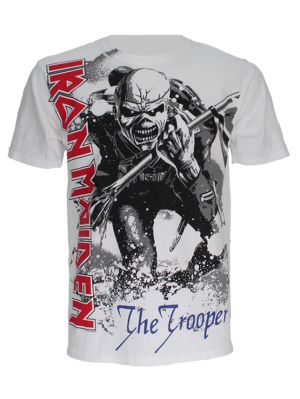 Iron Maiden Trooper White