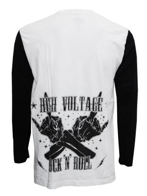 Team satan Långärmad baseball t-shirt