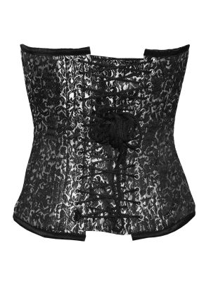 Elegant silver brokad