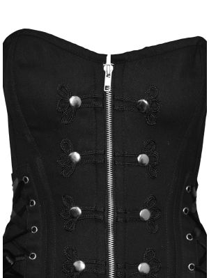 Elegant zipper korset