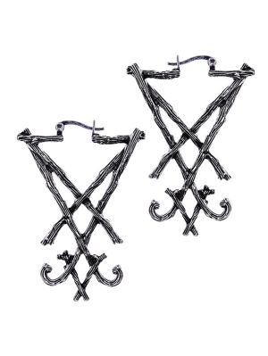 lucifer sigil örhängen