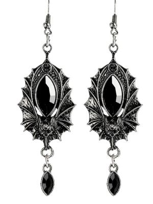 Fladdermus örhängen