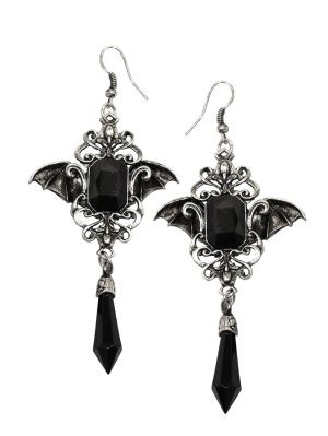 Gotiska FLADDERMUS örhängen 