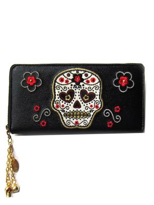 sugar skull plånbok III