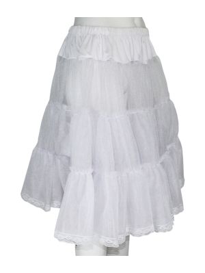 Vit underkjol (lång)