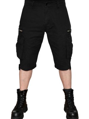Svarta Cargo Shorts
