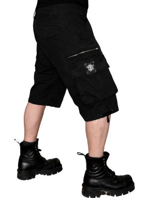Svarta Cargo Shorts
