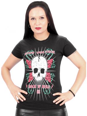 Skull N roses topp
