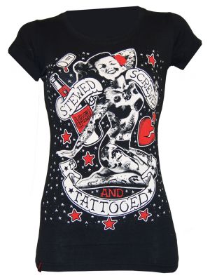 Tattooed Pinup Lady Topp