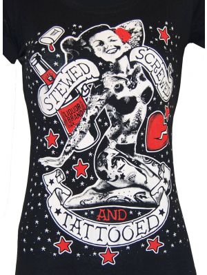 Tattooed Pinup Lady Topp