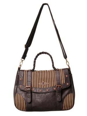 Bronze steampunk väska