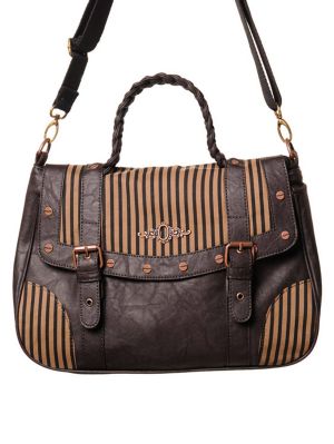 Bronze steampunk väska